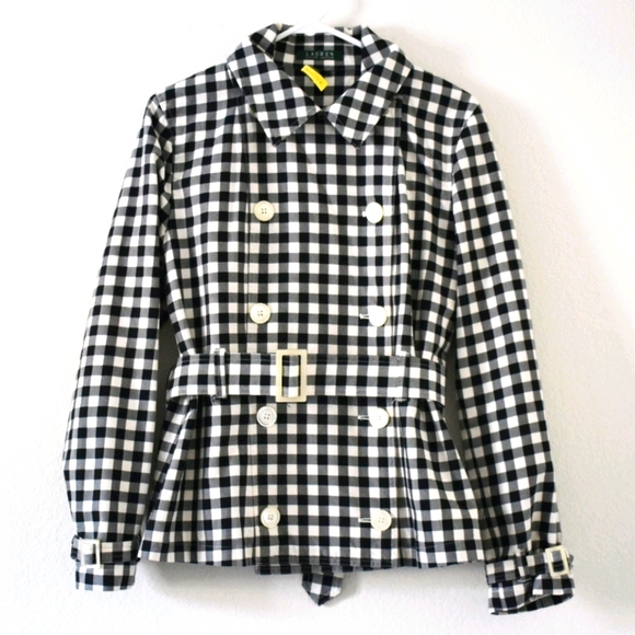 Ralph Lauren gingham jacket